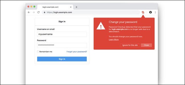 Расширение Password Checkup для Google Chrome предупреждает вас, если ваши пароли утеряны 12