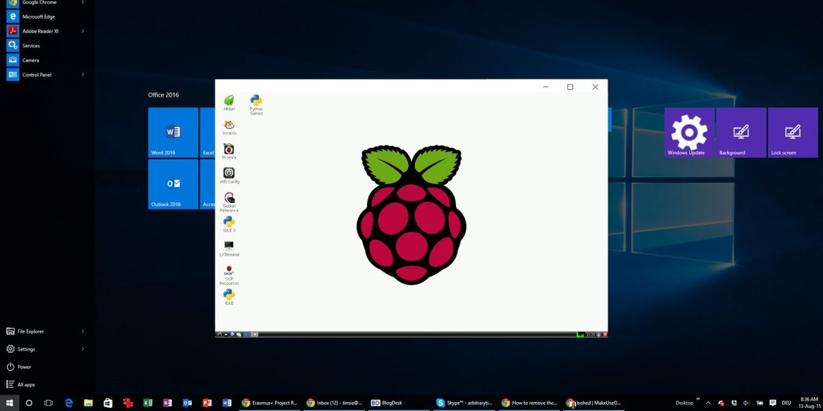 Как попробовать Raspberry Pi на компьютере 1