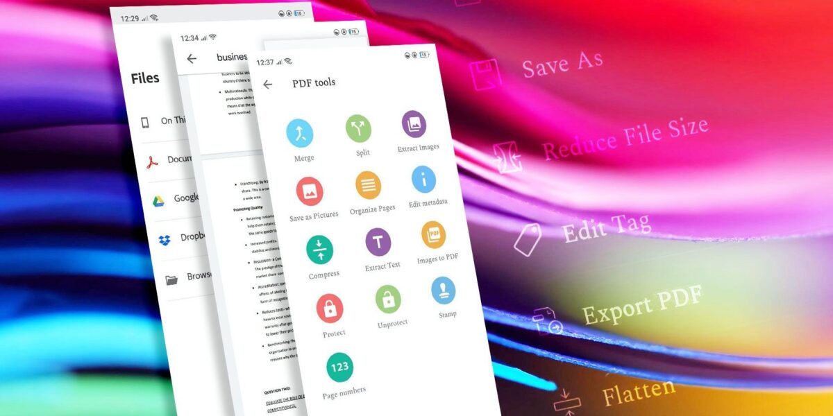5 лучших приложений для чтения PDF-файлов для Android 1